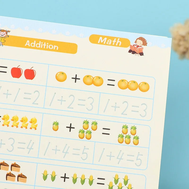 Grooved Handwriting Practice Book