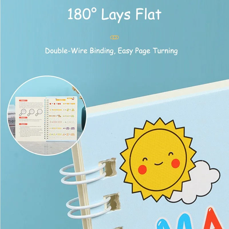 Grooved Handwriting Practice Book